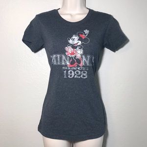 Disney Minnie Mouse Gray printed Tee